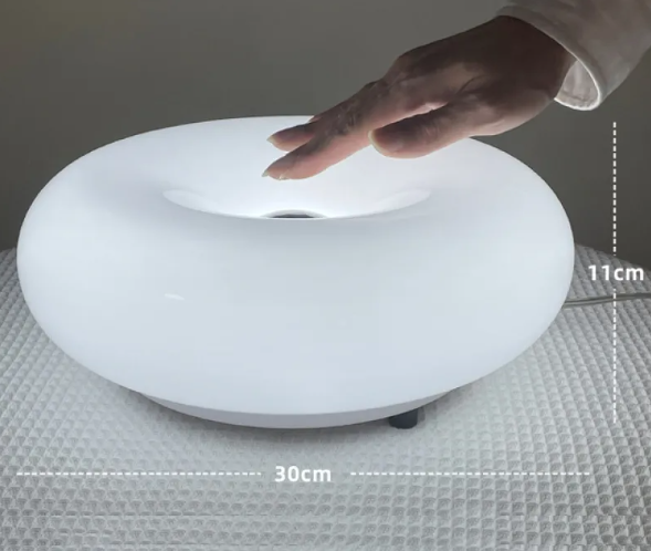 Antique Donut Glass Bedroom Light