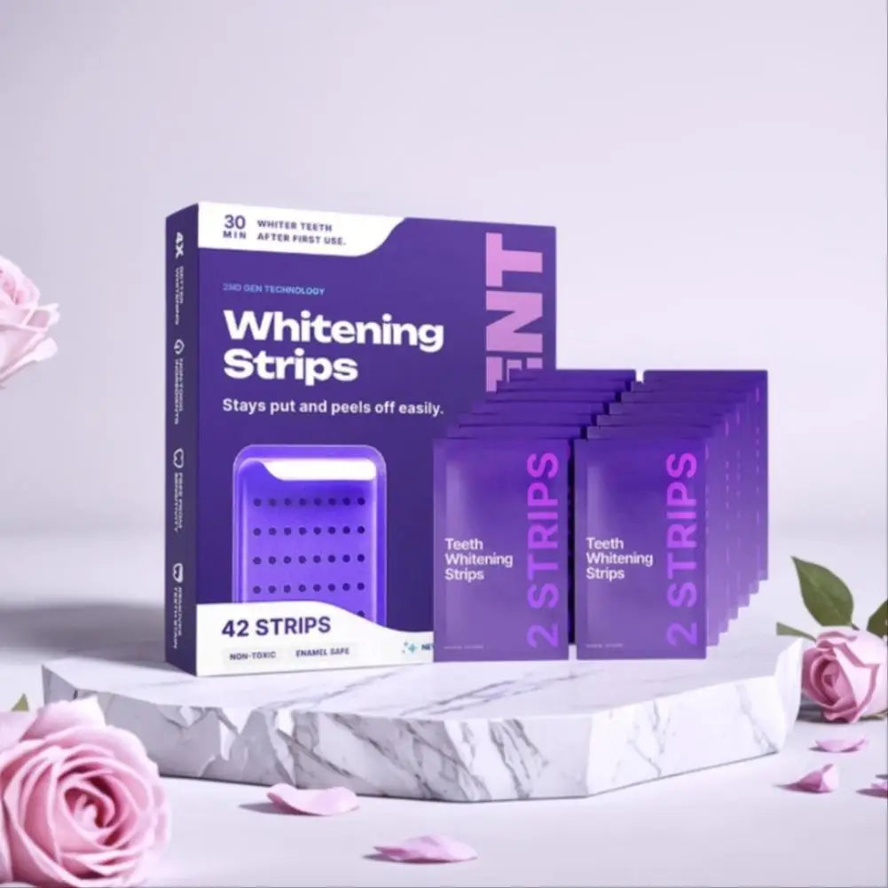 RadiantSmile Easy Purple Whitening Strips Pack