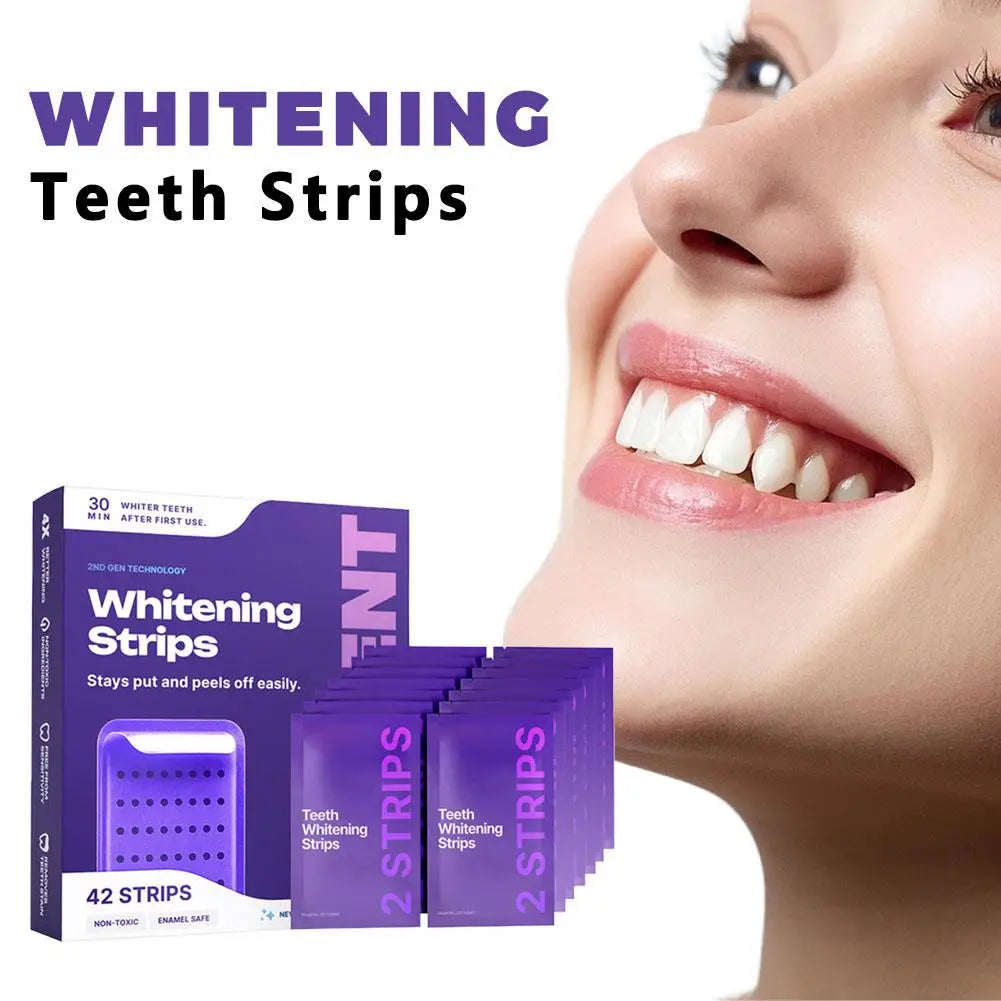 RadiantSmile Easy Purple Whitening Strips Pack